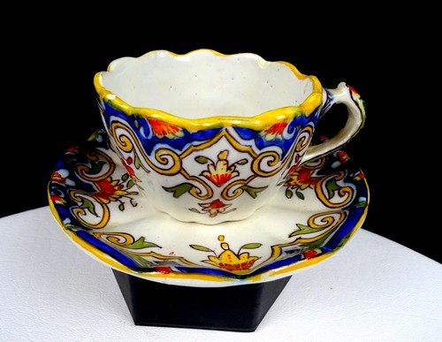 Rouen 1494 french faience - #1494,